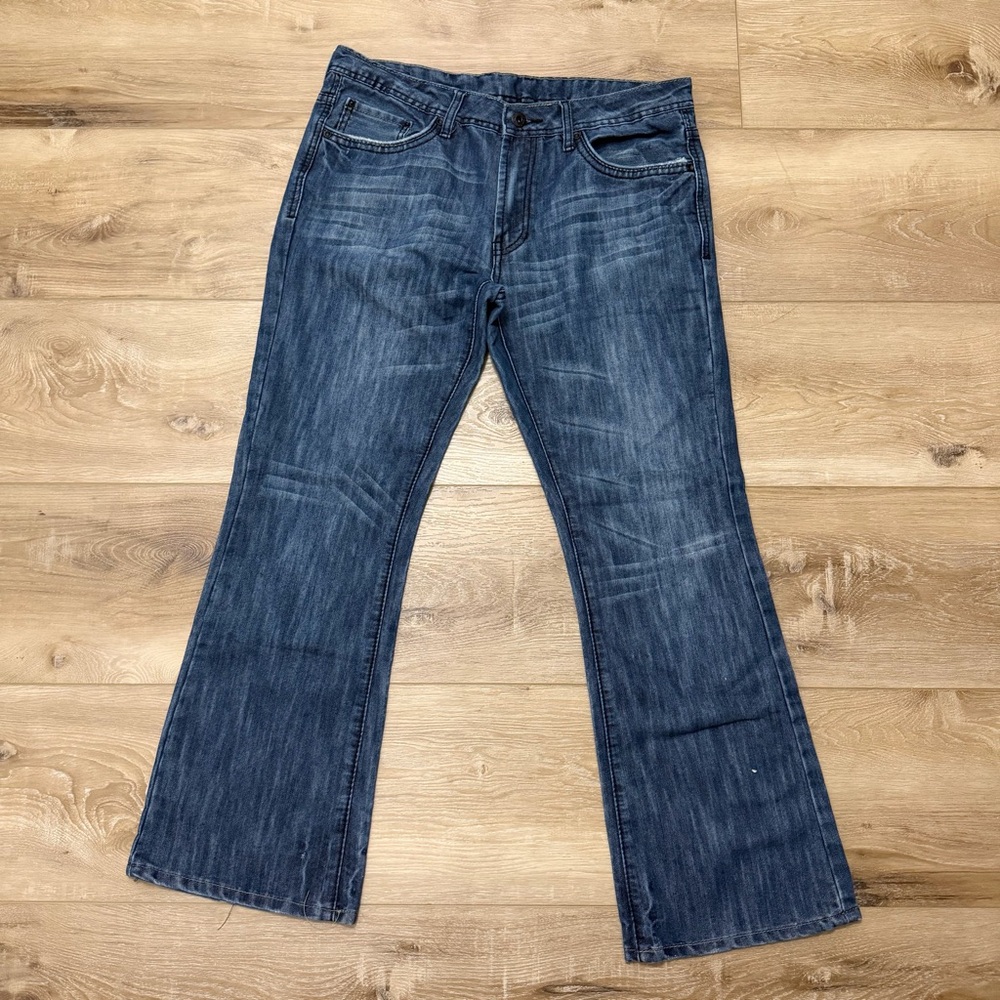 Buffalo Jeans Men’s Blue Denim Straight Leg Classic Fit